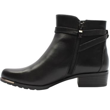 CAPRICE 25308 ANKLE BOOT - Black