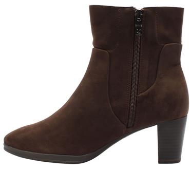 CAPRICE 25327 ANKLE BOOT - BROWN