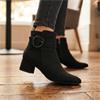 MARCO TOZZI 25328 BOOT - BLACK SUEDE