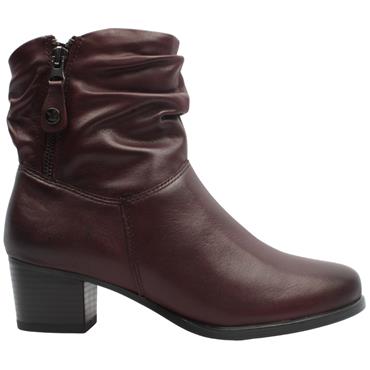 CAPRICE 25348 BOOT - BURGUNDY