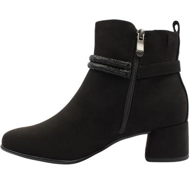 MARCO TOZZI 25399 ANKLE BOOT - Black