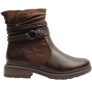 JANA 25464 ANKLE BOOT - BROWN