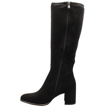 MARCO TOZZI 25500 BOOT - BLACK SUEDE