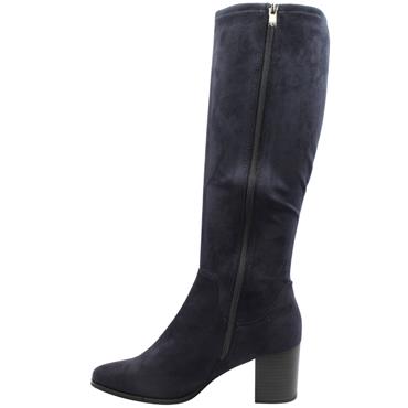 CAPRICE 25503 KNEE HIGH BOOT - NAVY SUEDE NUBUCK
