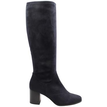 CAPRICE 25503 KNEE HIGH BOOT - NAVY SUEDE NUBUCK