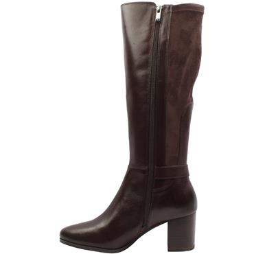 CAPRICE 25504 KNEE HIGH BOOT - DARK BROWN