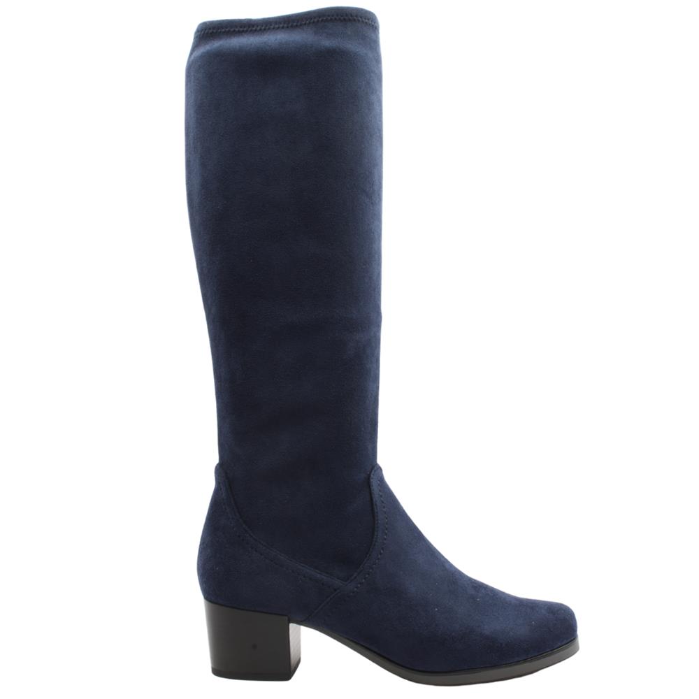 CAPRICE 25506 STRETCH BOOT - NAVY | ShoeShop.ie | Cordners Shoes ...
