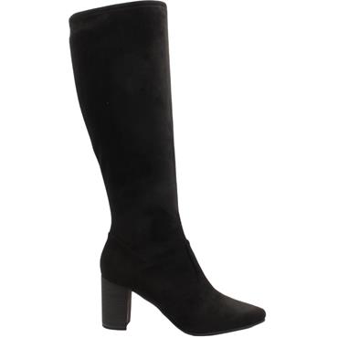 CAPRICE 25520 KNEE HIGH BOOT - BLACK SUEDE