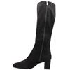 CAPRICE 25547 KNEE HIGH BOOT - BLACK SUEDE