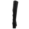 CAPRICE 25547 KNEE HIGH BOOT - BLACK SUEDE
