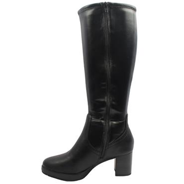 JANA 25566 KNEE HIGH BOOT - Black