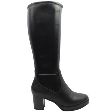 JANA 25566 KNEE HIGH BOOT - Black
