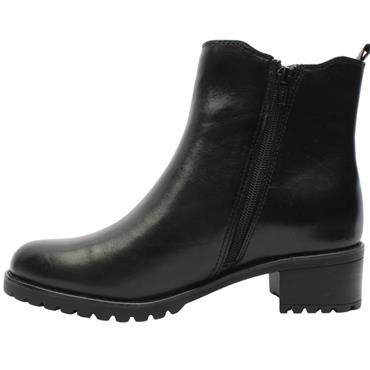 JANA 25710 GUSSET BOOT - Black