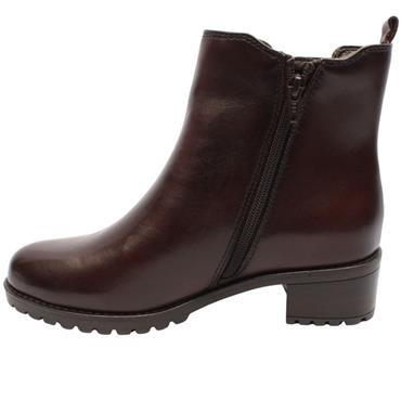 JANA 25710 GUSSET BOOT - BROWN