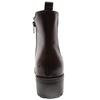 JANA 25710 GUSSET BOOT - BROWN