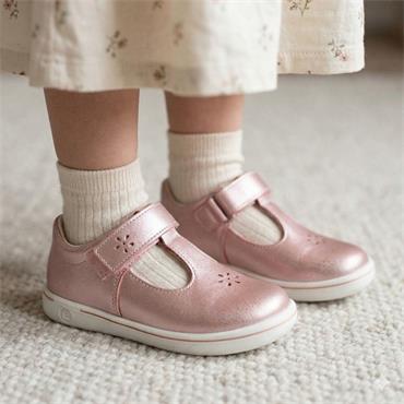 RICOSTA 2600202 T BAR SHOE - ROSE
