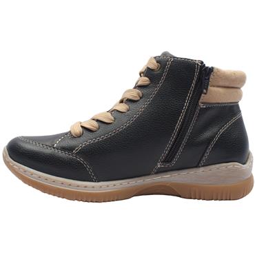 JANA 26266 LACED BOOT - NAVY