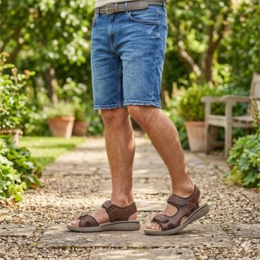 RIEKER 26455 SANDAL - BROWN