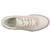 ECCO 272813 COURT SHOE - WHITE PINK