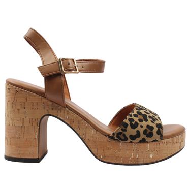 MARCO TOZZI 28008 SANDAL - LEOPARD