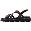 TAMARIS 28227 SANDAL - BLACK MULTI