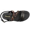 TAMARIS 28227 SANDAL - BLACK MULTI