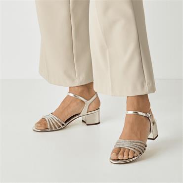 TAMARIS 28248 SANDAL - PLATINUM