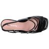 TAMARIS 28323 SANDAL - BLACK PATENT