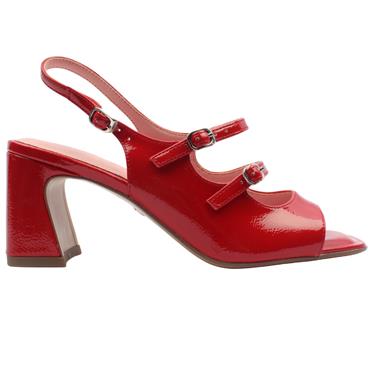 TAMARIS 28323 SANDAL - RED PATENT