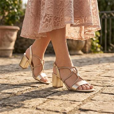 MARCO TOZZI 28388 SANDAL - GOLD