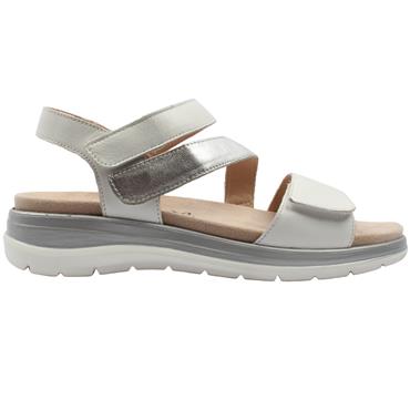 CAPRICE 28716 SANDAL - WHITE MULTI