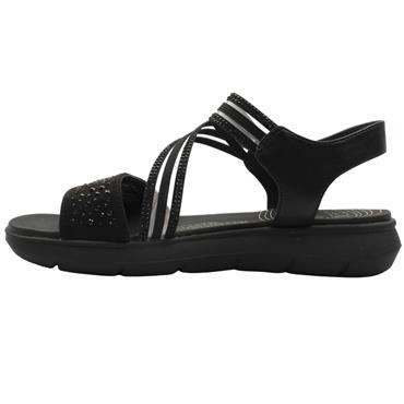 JANA 28771 SANDAL - Black