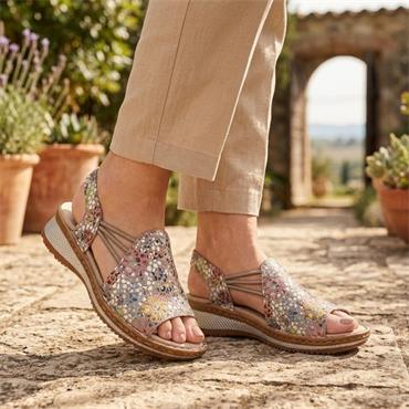 ARA 29005 SANDAL - GREY MULTI