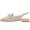 CAPRICE 29400 SLING BACK SHOE - CREAM