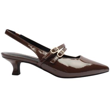 MARCO TOZZI 29508 SLING BACK SHOE - BROWN
