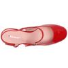 TAMARIS 29601 SLING BACK - RED PATENT