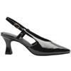 MARCO TOZZI 29609 SLING BACK SHOE - BLACK PATENT