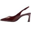 TAMARIS 29612 SLING BACK SHOE - WINE