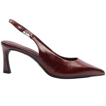 TAMARIS 29612 SLING BACK SHOE - WINE