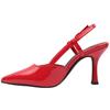 MARCO TOZZI 29621 SLING BACK - RED PATENT