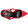 MARCO TOZZI 29621 SLING BACK - RED PATENT