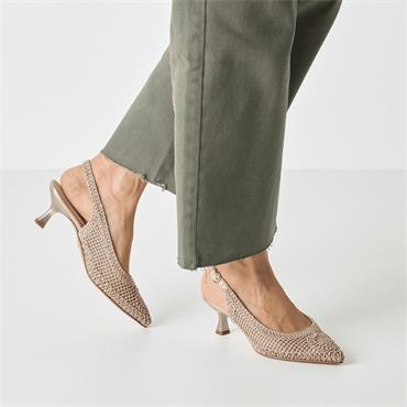 TAMARIS 29626 SLING BACK - GOLD