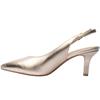 MARCO TOZZI 29628 SLING BACK SHOE - PLATINUM