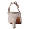 MARCO TOZZI 29628 SLING BACK SHOE - PLATINUM