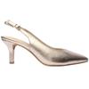 MARCO TOZZI 29628 SLING BACK SHOE - PLATINUM