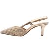 MARCO TOZZI 29667 SLING BACK SHOE - GOLD