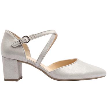 GABOR 300202 DRESS SHOE - SILVER
