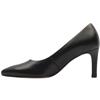 GABOR 300302 COURT SHOE - BLACK LEATHER