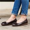 GABOR 301201 POMP SHOE - BROWN