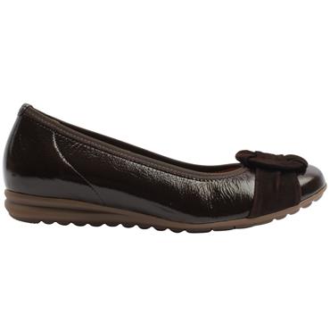 GABOR 301201 POMP SHOE - BROWN